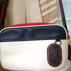 Coach PreOwned Shoulder or Crossbody Bag Signature PVC